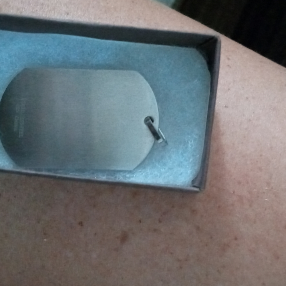 Stainless Steel Engravable Tag - Picture 2 of 2